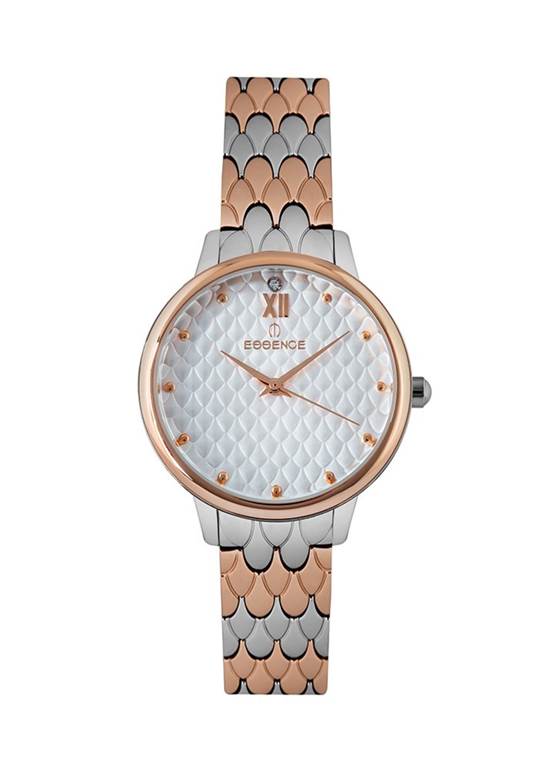 Essence ES6528FE.530 34 mm Gri\Rose Kadın Kol Saati