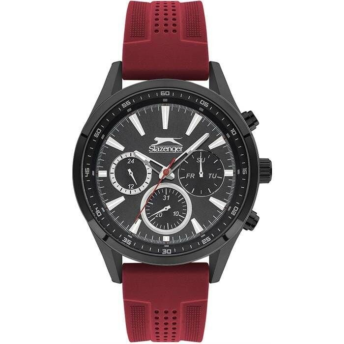 Slazenger SL.09.1951.2.04 Quartz Silikon 45 mm Kırmızı Erkek Kol Saati