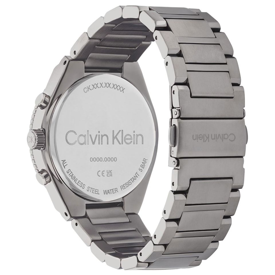 Calvin Klein CK25200304 Quartz Çelik Gri 44 mm Erkek Kol Saati