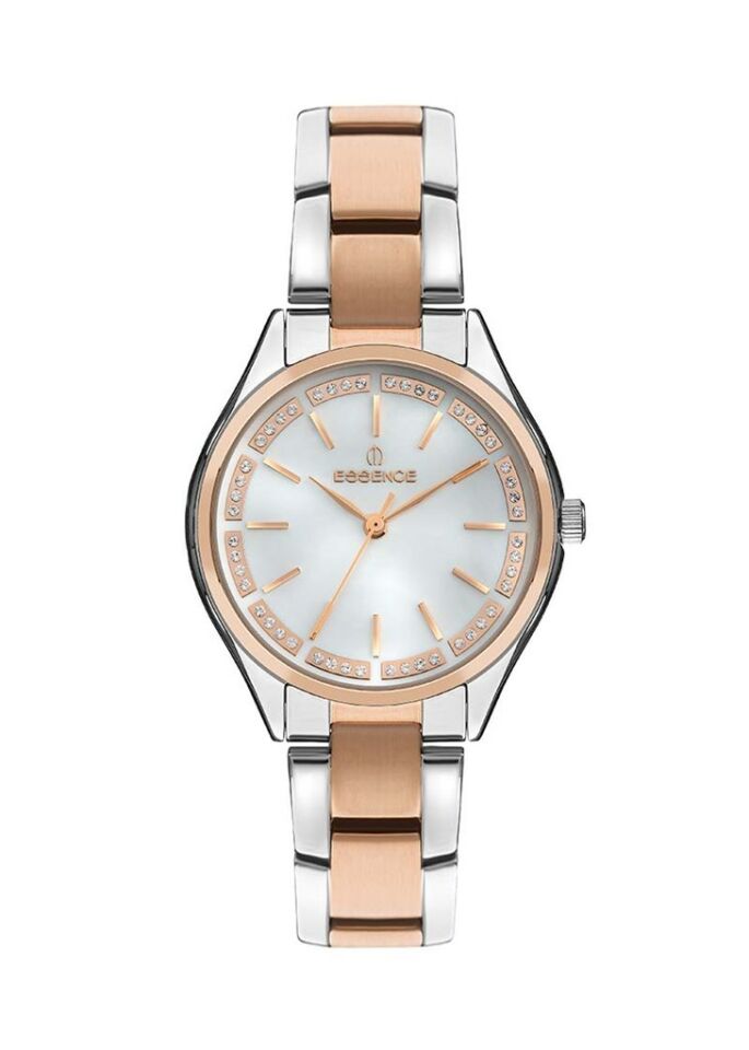Essence ES6738FE.520 Quartz Çelik Rose/Gri 35 mm Kadın Kol Saati
