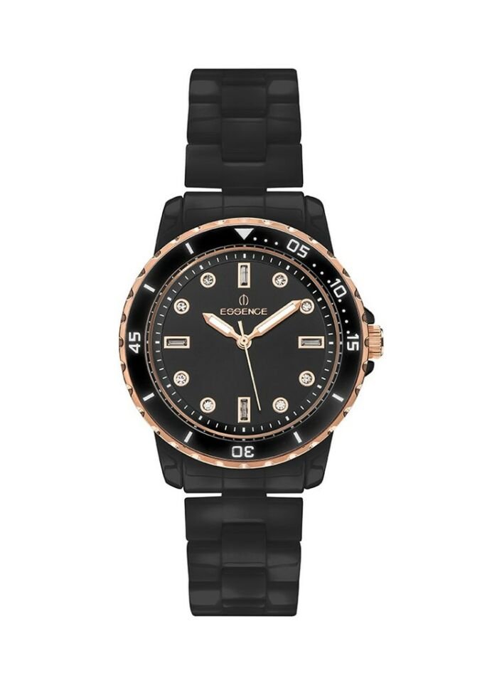Essence ES6750FE.450 Quartz Çelik Siyah 37 mm Kadın Saat