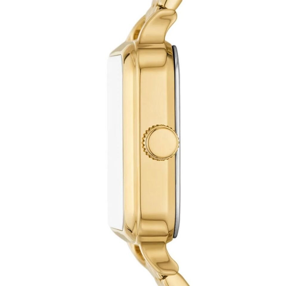 Fossil FBQ3832 Quartz Çelik Altın Beyaz Kadran 28 mm Kadın Kol Saati