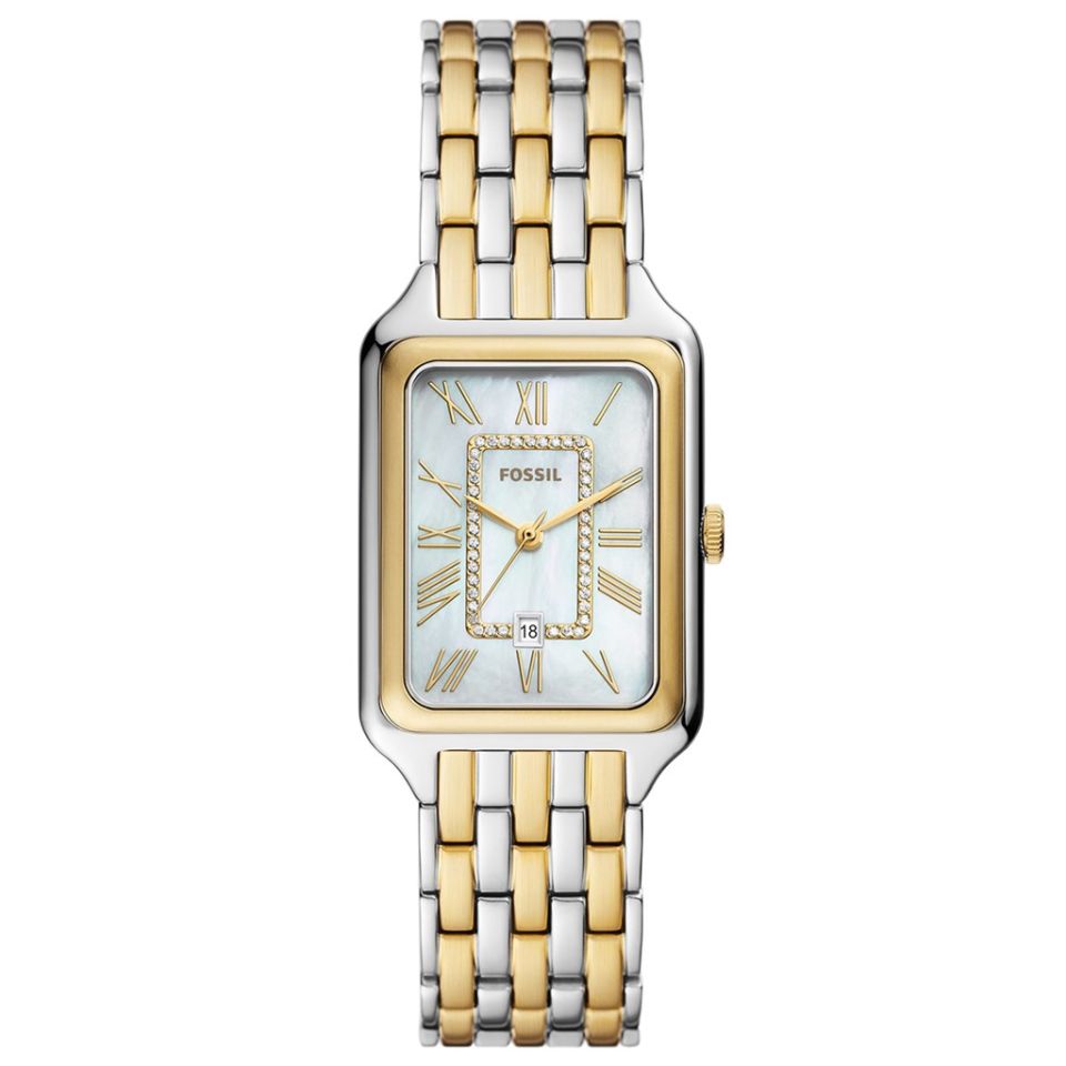 Fossil FES5305 Quartz Çelik Altın/Gri 26 mm Kadın Kol Saati