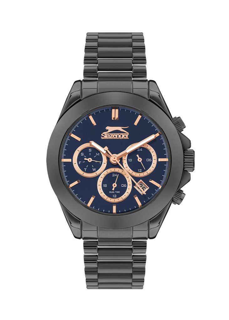 Slazenger SL.09.2064.2.04 Quartz Çelik Gri 47 mm Erkek Kol Saat