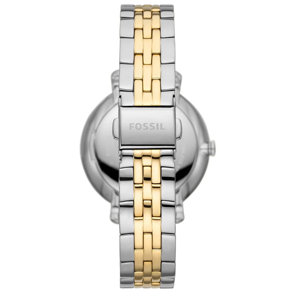 Fossil FES5166 Quartz Çelik Altın/Gri Beyaz Kadran 36 mm Kadın Kol Saati