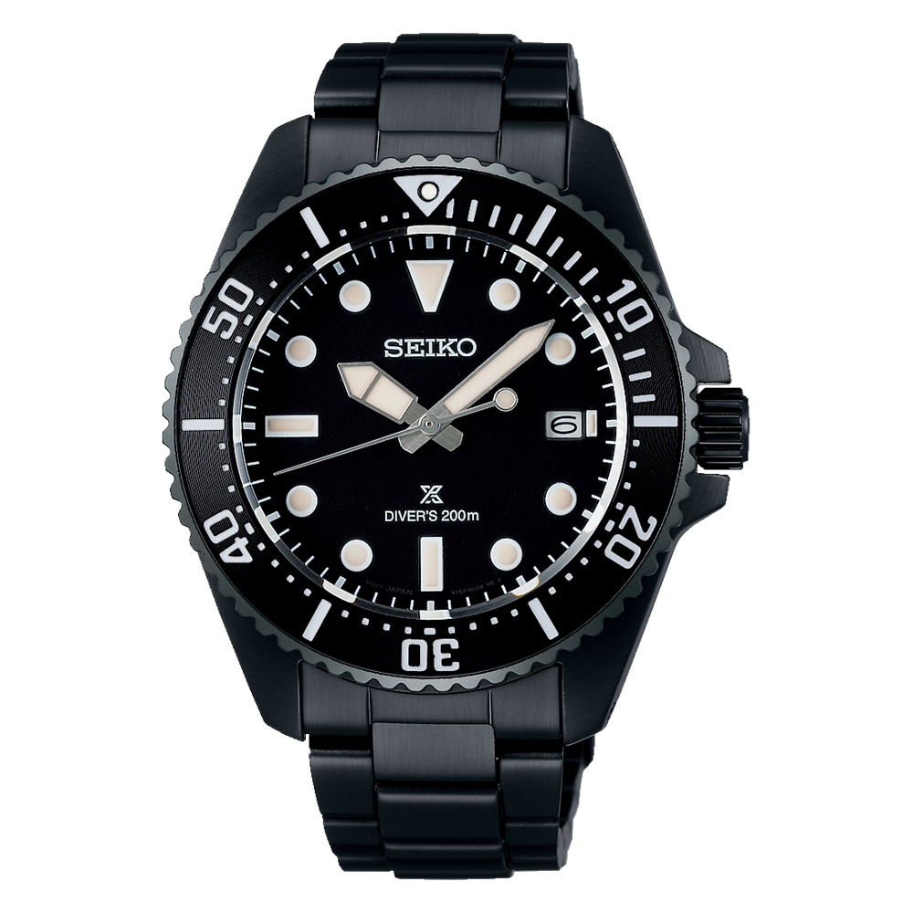 Seiko SNE599P1 Solar Çelik Siyah Safir Cam 41 mm Erkek Kol Saati