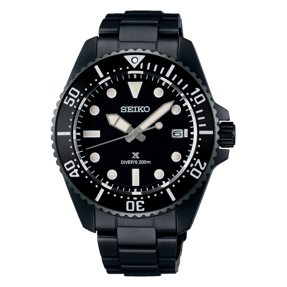 Seiko SNE599P1 Solar Çelik Siyah Safir Cam 41 mm Erkek Kol Saati