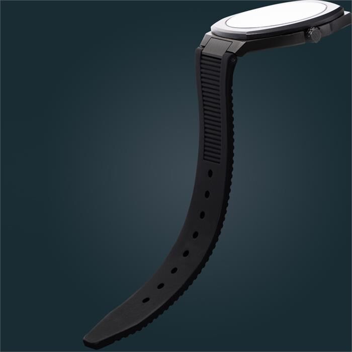Wainer WA.10120-B Quartz Swiss Made 44 mm Siyah Silikon Kordonlu Erkek Kol Saati