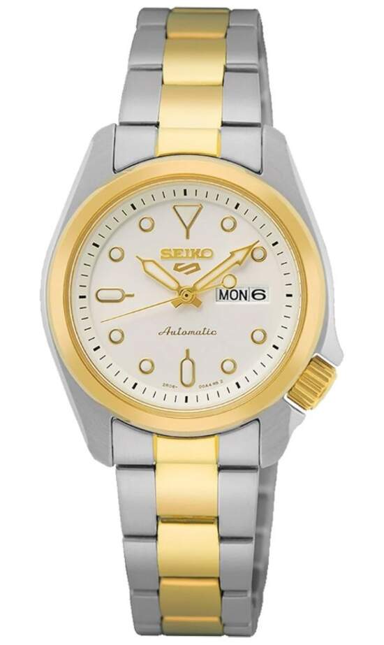 Seiko SRE004K1 Otomatik Çelik Altın/Gri 10 ATM 28 mm Kadın Kol Saati