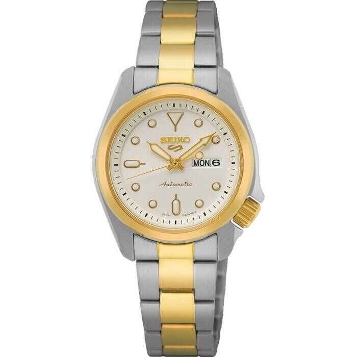 Seiko SRE004K1 Otomatik Çelik Altın/Gri 10 ATM 28 mm Kadın Kol Saati