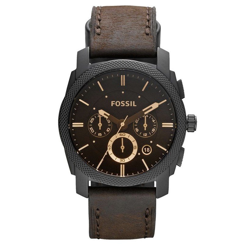 Fossil FS4656 Quartz Deri Kahverengi 42 mm Erkek Kol Saati