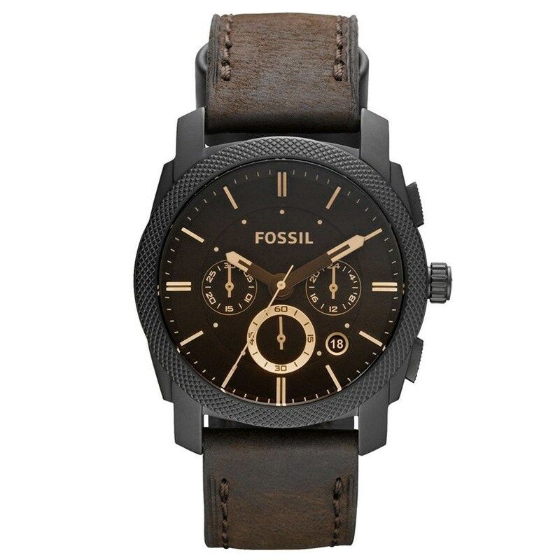 Fossil FS4656 Quartz Deri Kahverengi 42 mm Erkek Kol Saati