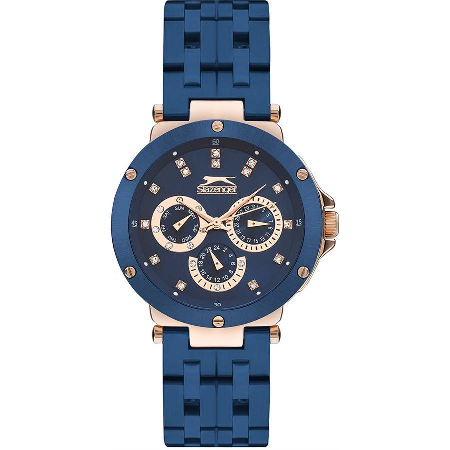 Slazenger SL.09.2159.4.02 Quartz Çelik Lacivert 38 mm Kadın Kol Saati