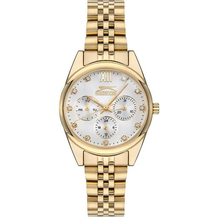 Slazenger SL.09.1990.4.04 Quartz Çelik Altın Rengi 34 mm Kadın Kol Saati