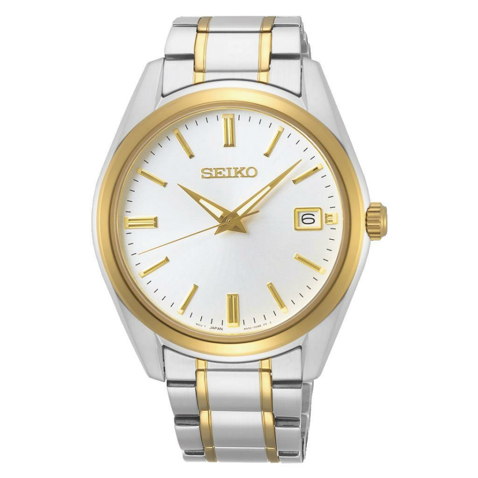 Seiko SUR312P Quartz 40 mm 10 ATM Gri Safir Cam Erkek Kol Saati