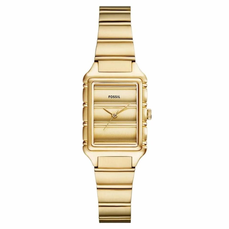 Fossil FES5389 Quartz Çelik Altın Rengi 23 mm Kadın Kol Saati