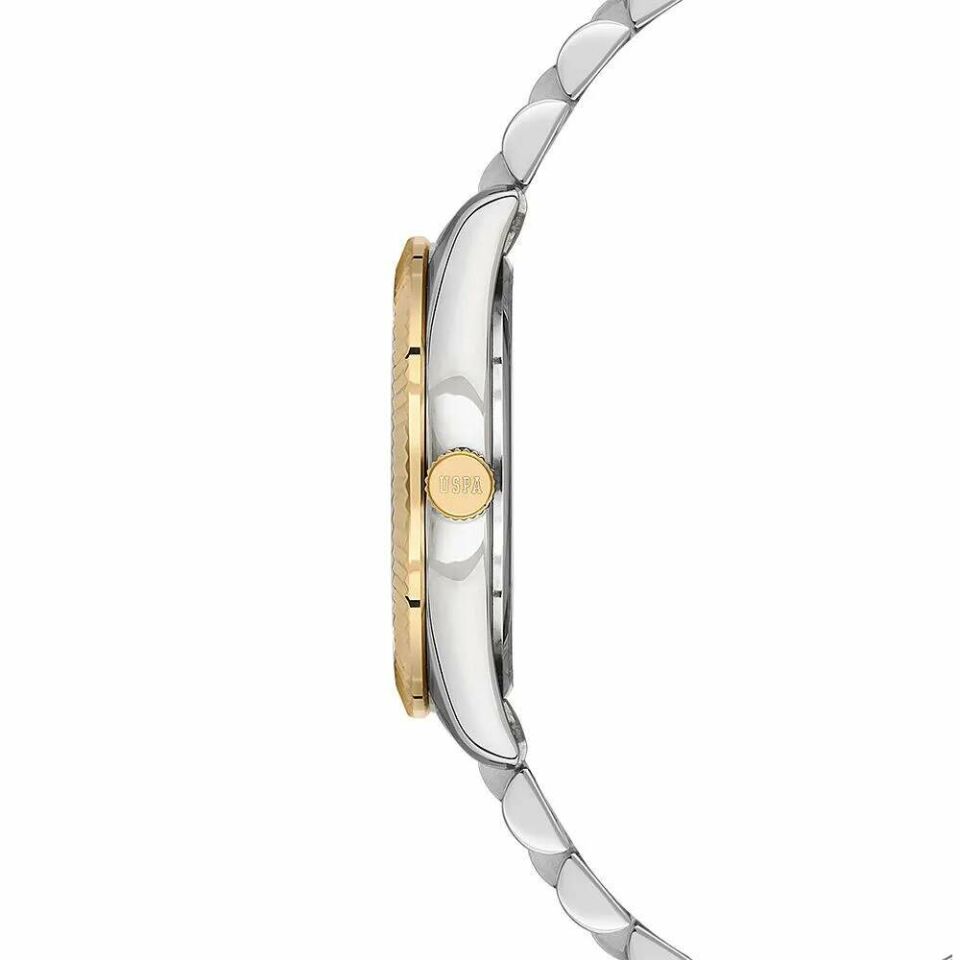 U.s. Polo Assn. USPA2045-07 Quartz Çelik Altın/Gri 34 mm Kadın Kol Saati