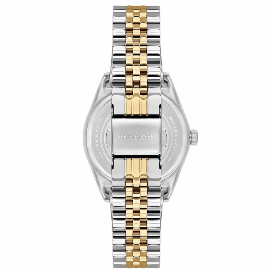 U.s. Polo Assn. USPA2045-07 Quartz Çelik Altın/Gri 34 mm Kadın Kol Saati