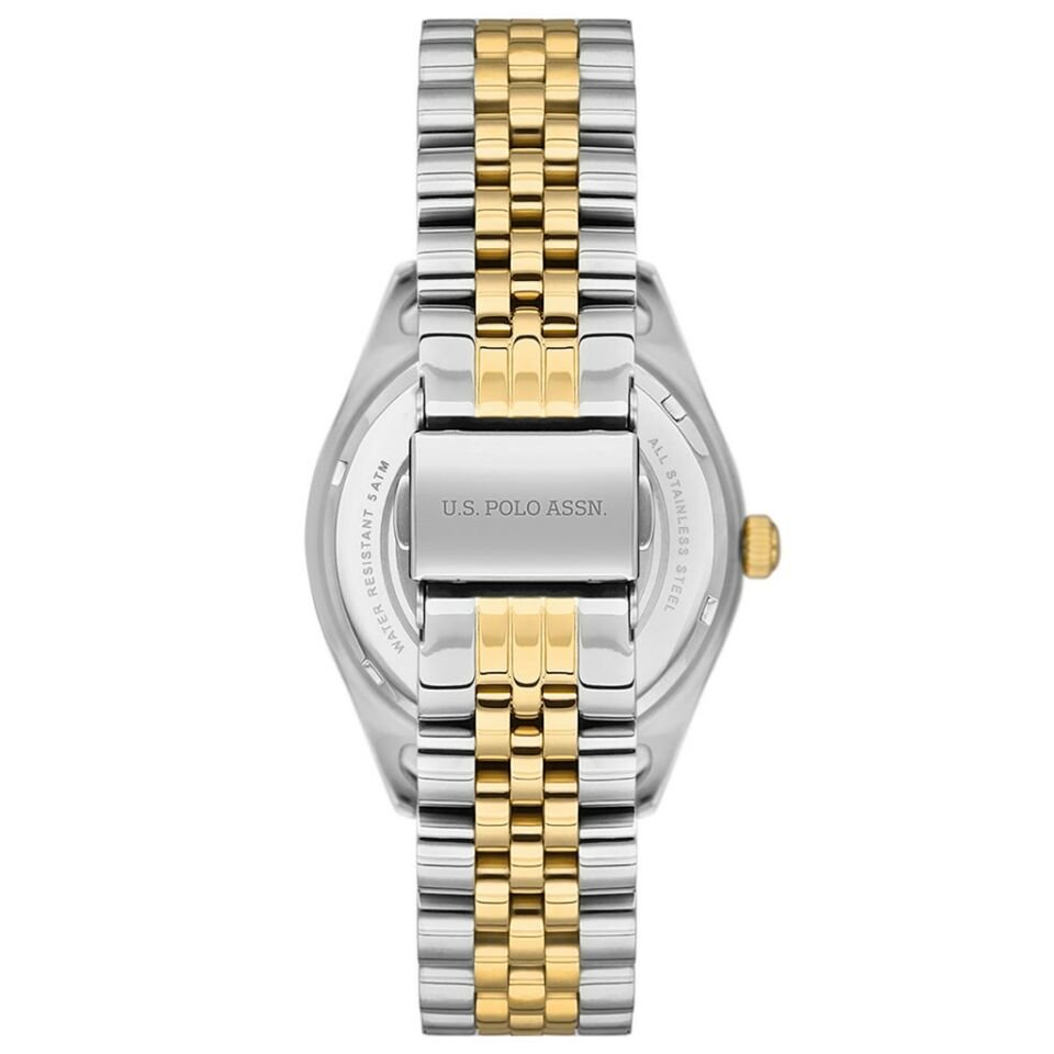 U.s. Polo Assn. USPA2041-07 Quartz Çelik Altın/Gri 37 mm Kadın Kol Saati