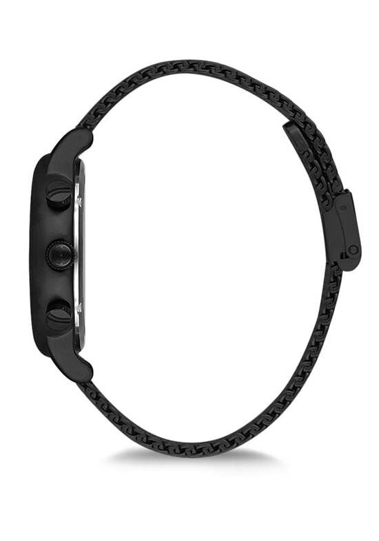 Momentus CC235B-04SS Quartz Hasır Siyah 46 mm Erkek Saat