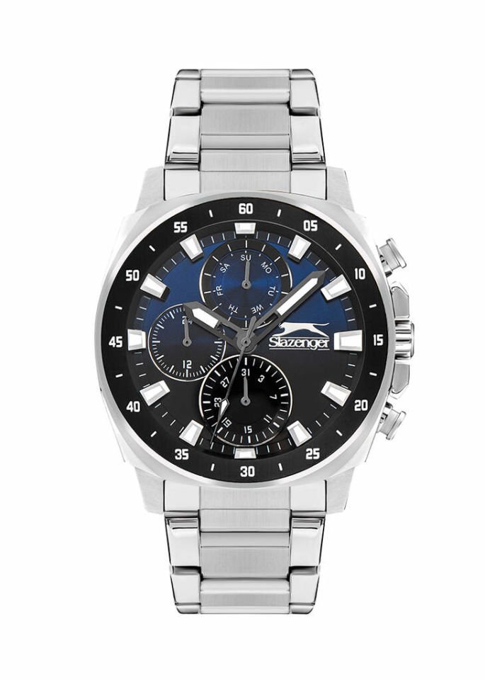 Slazenger SL.09.2381.2.01 Quartz Çelik Gri 44 mm Erkek Kol Saati