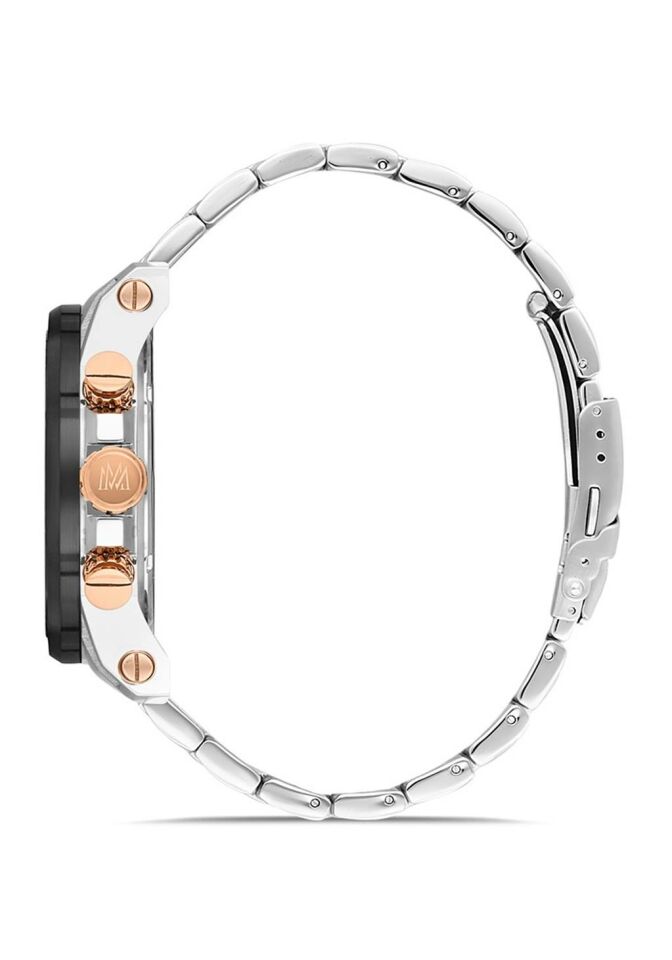 Momentus SM353T-04SR Quartz Çelik Gri/Rose 47 mm Erkek Saat