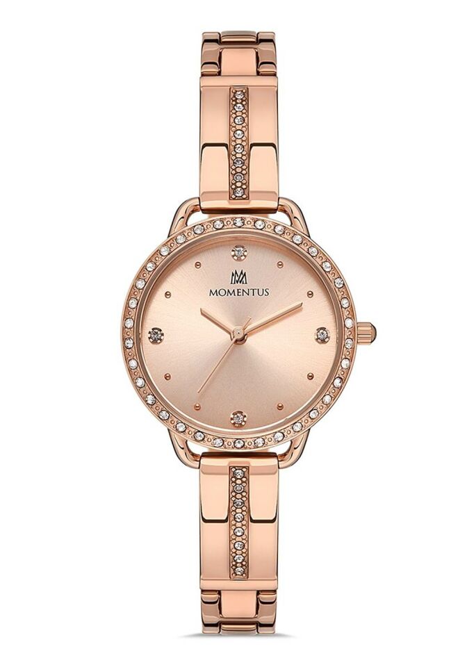 Momentus SW260R-12SR Quartz Çelik Rose Gold 30 mm Kadın Kol Saati