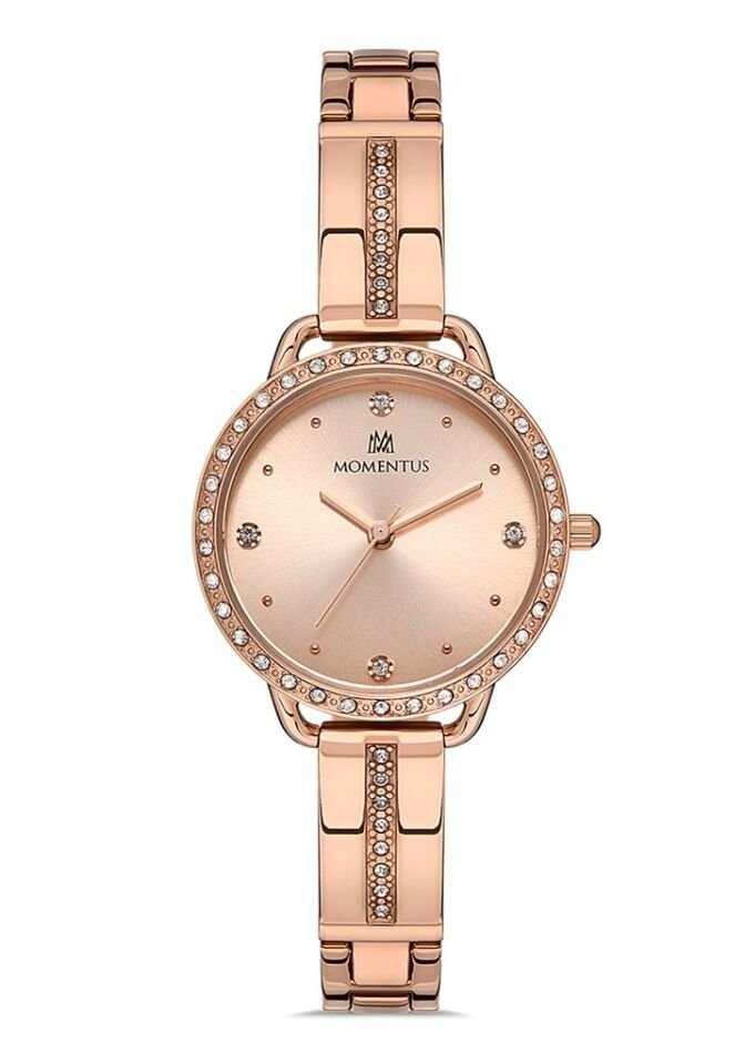 Momentus SW260R-12SR Quartz Çelik Rose Gold 30 mm Kadın Kol Saati