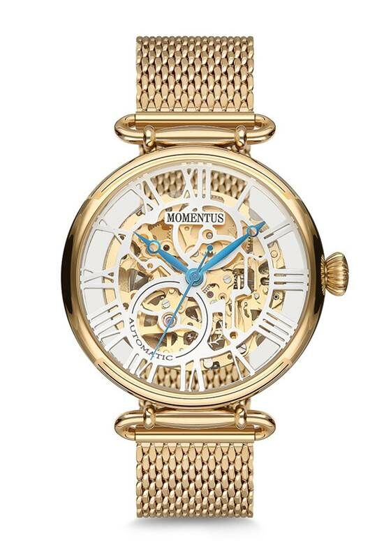 Momentus TC260G-16SG Quartz Hasır Altın 40 mm Kadın Kol Saati