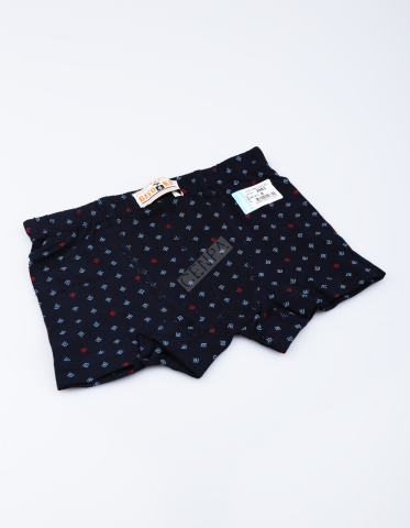 Biyokids Çocuk Erkek 4-5 Yaş Baskılı Renkli Boxer Koyu Lacivert