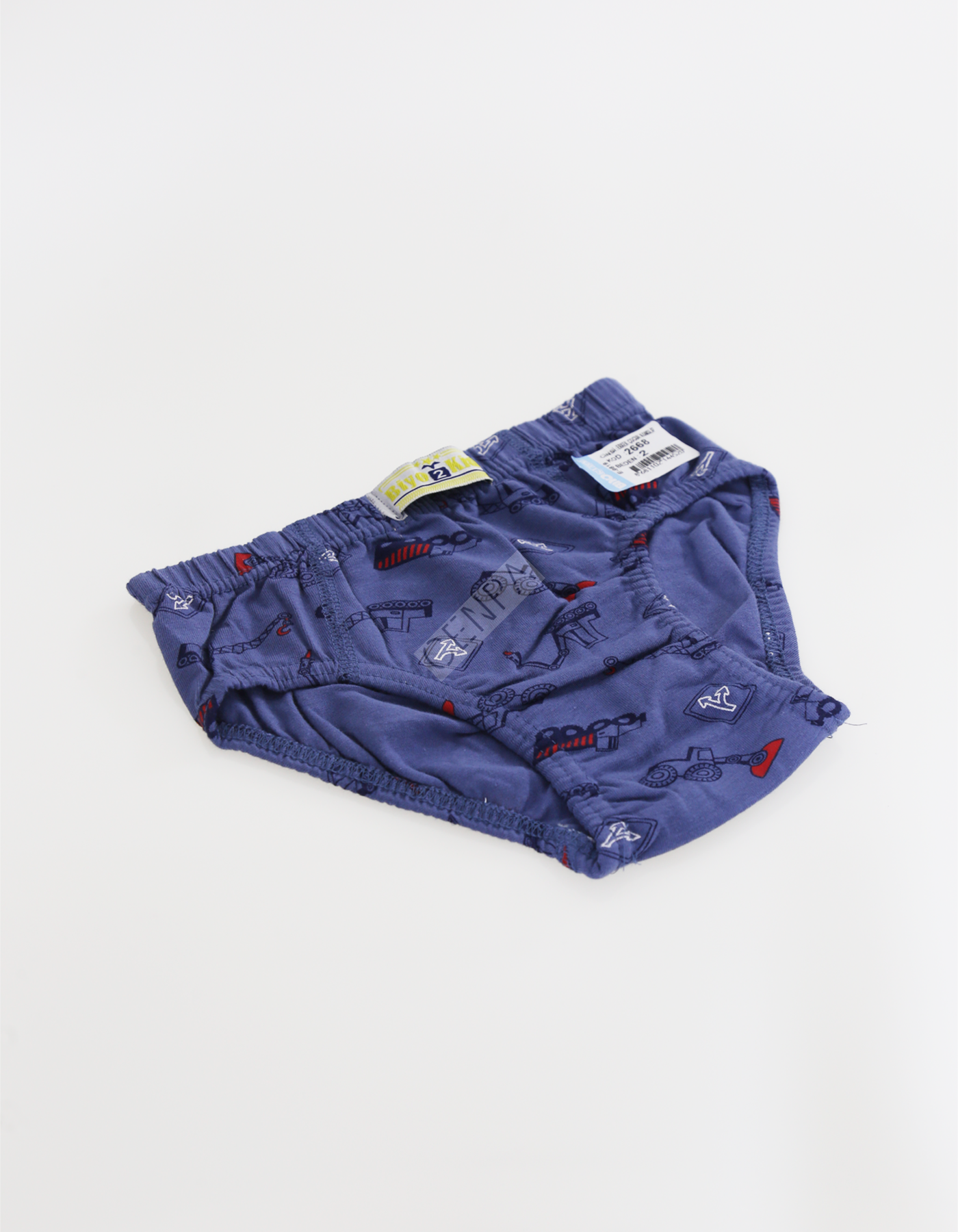 Biyokids Çocuk Erkek 2-3 Yaş Baskılı Renkli Slip Lacivert