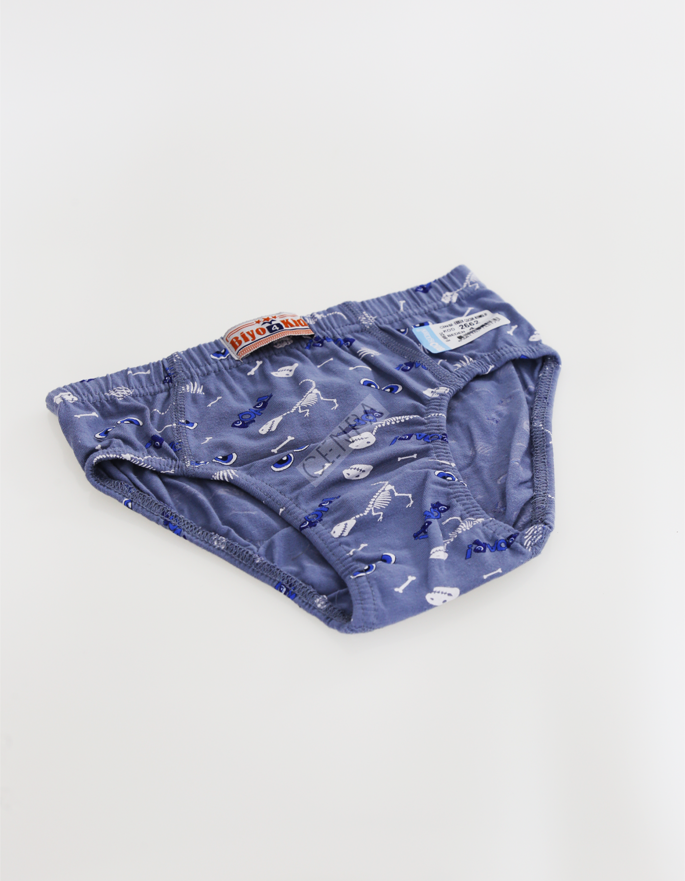 Biyokids Çocuk Erkek 4-5 Yaş Baskılı Renkli Slip Lacivert