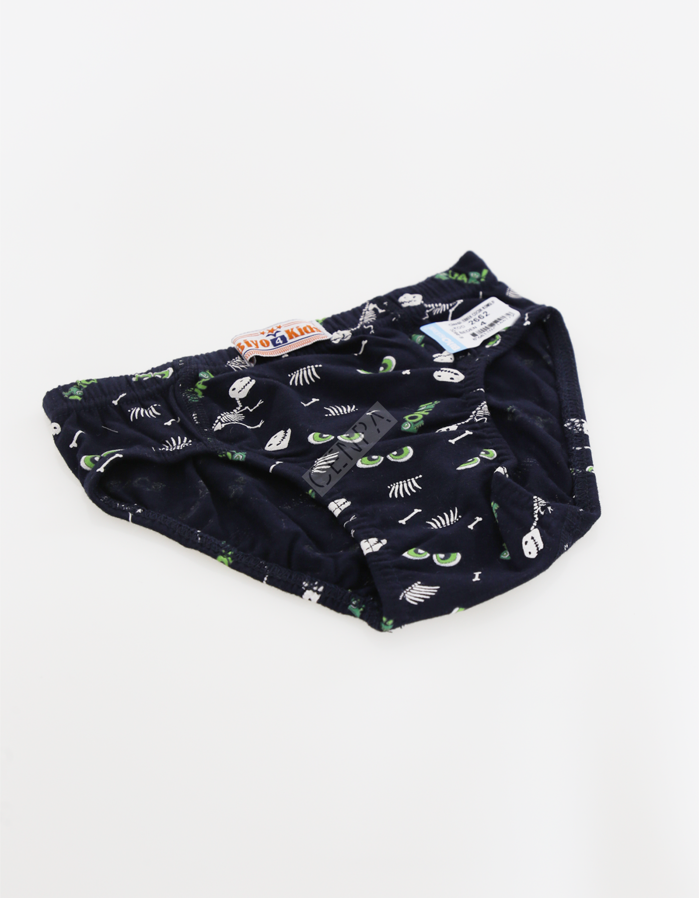 Biyokids Çocuk Erkek 4-5 Yaş Baskılı Renkli Slip Lacivert