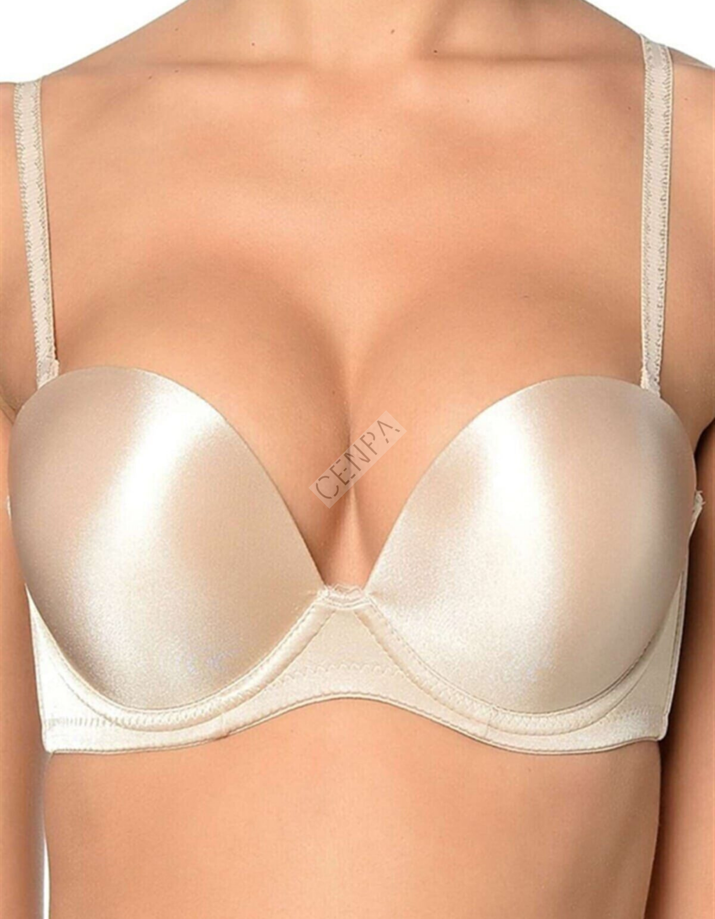 Orkide Lingerie Cindy Kadın Full Push-Up İki Beden Büyüten Sihirli Basıc Sütyen