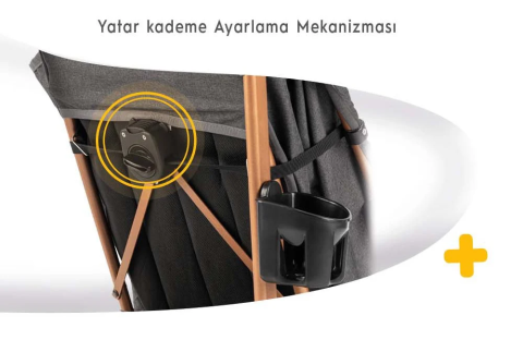 Rival Rv111 Sweet Tam Yatar Baston Bebek Arabası Gri