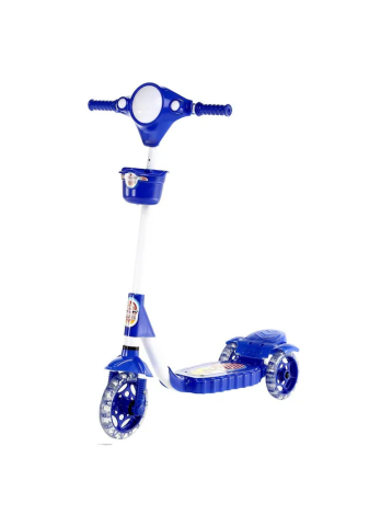 Çalış Toys Xscooty Silikon 3 Tekerlekli Scooter Mavi