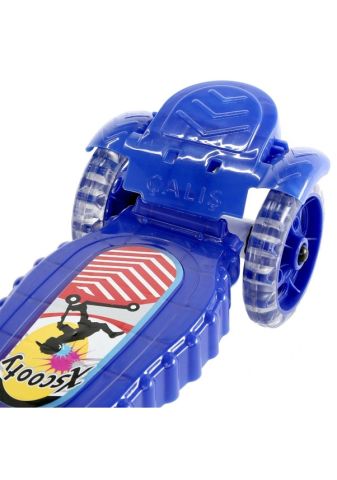 Çalış Toys Xscooty Silikon 3 Tekerlekli Scooter Mavi