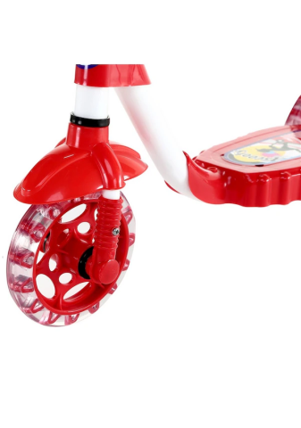 Çalış Toys Xscooty Silikon 3 Tekerlekli Scooter Kırmızı