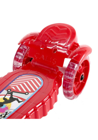 Çalış Toys Xscooty Silikon 3 Tekerlekli Scooter Kırmızı