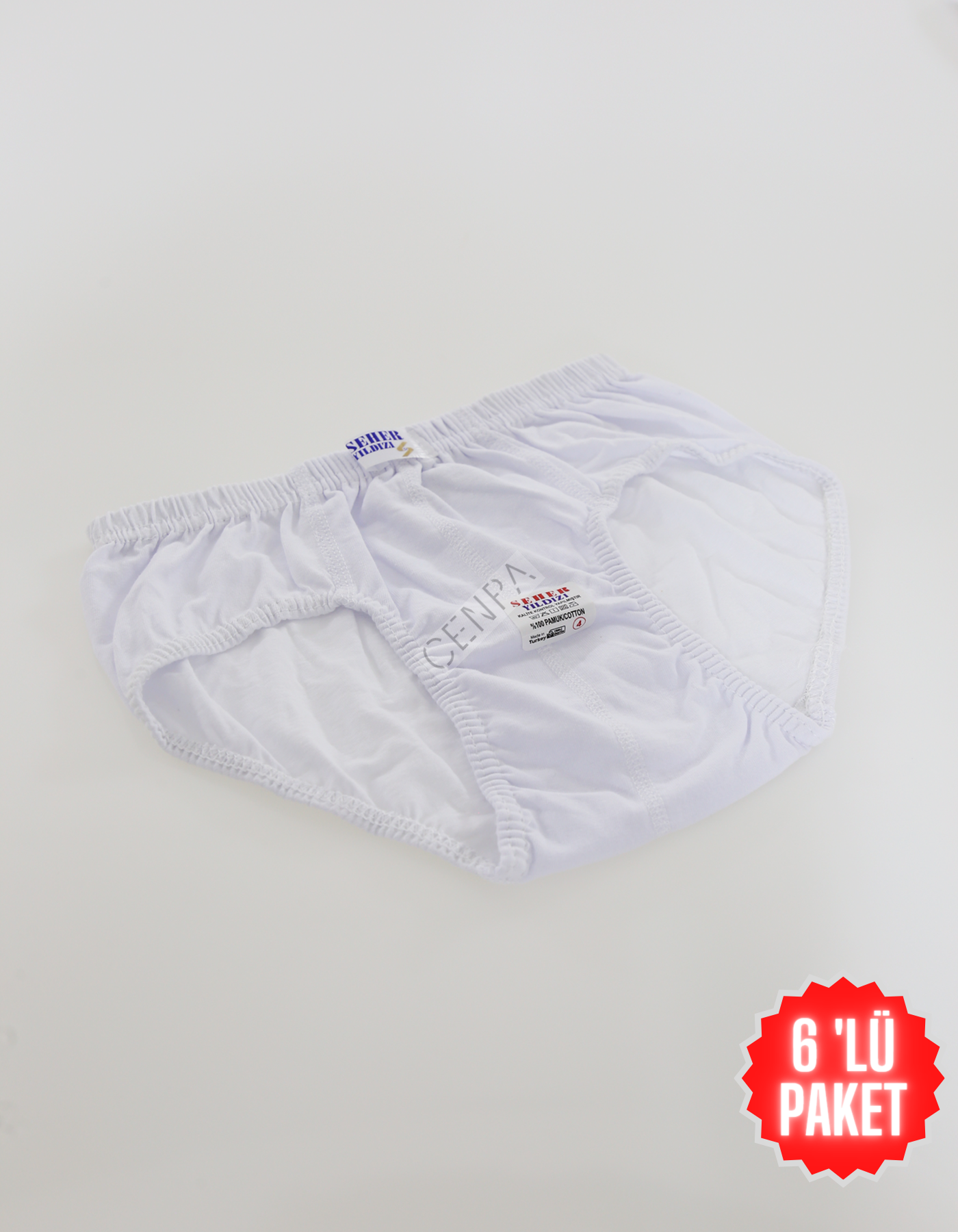 Seher Yıldızı Çocuk  Erkek Slip 6 'lı Paket
