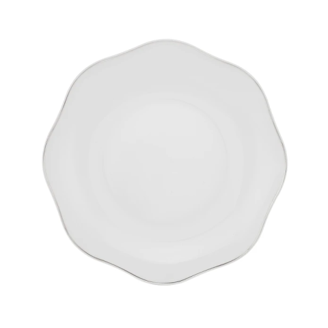 Emsan Lotus Fine Bone 18 Parça 6 Kişilik Yemek Takımı Platin-2621