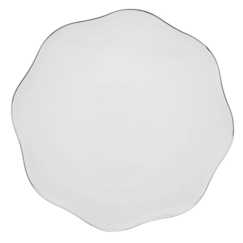 Emsan Lotus Fine Bone 18 Parça 6 Kişilik Yemek Takımı Platin-2621