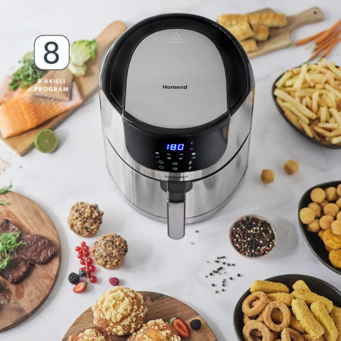 Emsan Airfryday 2502h 8 Farklı Program, Dokunmatik Ekran, 5l Airfryer-0420