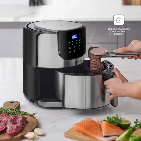 Emsan Airfryday 2502h 8 Farklı Program, Dokunmatik Ekran, 5l Airfryer-0420