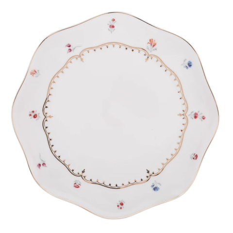 Emsan Lotus Breeze Porselen 53 Parça 12 Kişilik Yemek Takımı-3163