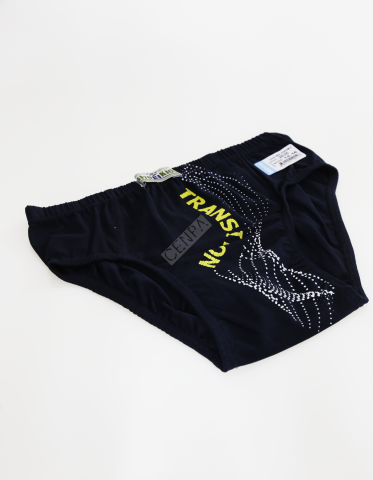 Biyokids Çocuk Erkek 14-16 Yaş Baskılı Renkli Slip Lacivert