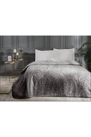 Özdilek Trendy Çift Kişilik Battaniye 220x240 cm Gri
