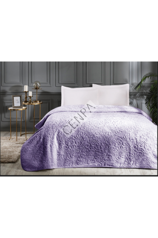 Özdilek Trendy Tek Kişilik Battaniye 160x220 cm Lila