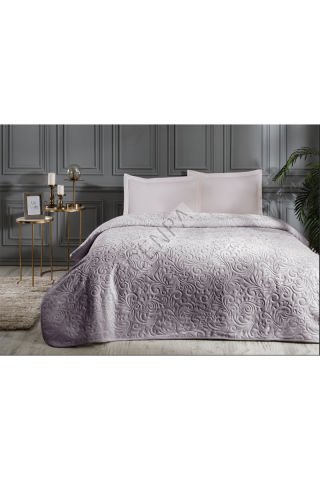 Özdilek Trendy Tek Kişilik Battaniye 160x220 cm Kül Moru