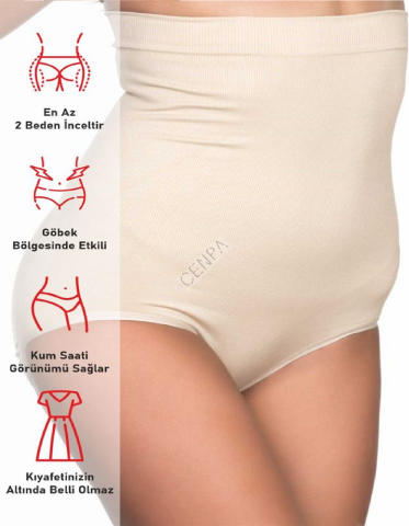Emay Ten 2008 Yüksek Bel Slip Korse
